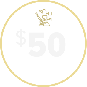 $50 off dental treatment