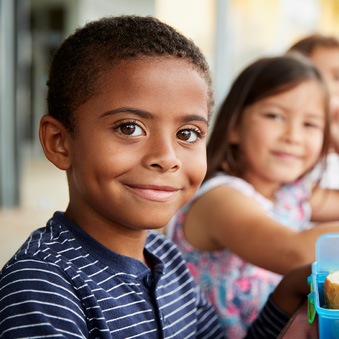 smiling kids