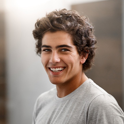 young smiling man